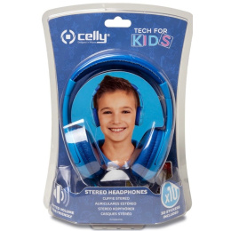 Celly Ακουστικά Ενσύρματα Παιδικά Μπλέ  (411.752646)