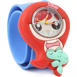 Wacky Watches Παιδικό Ρολόι Χειρός Slap 3D Mermaid  (14482324)