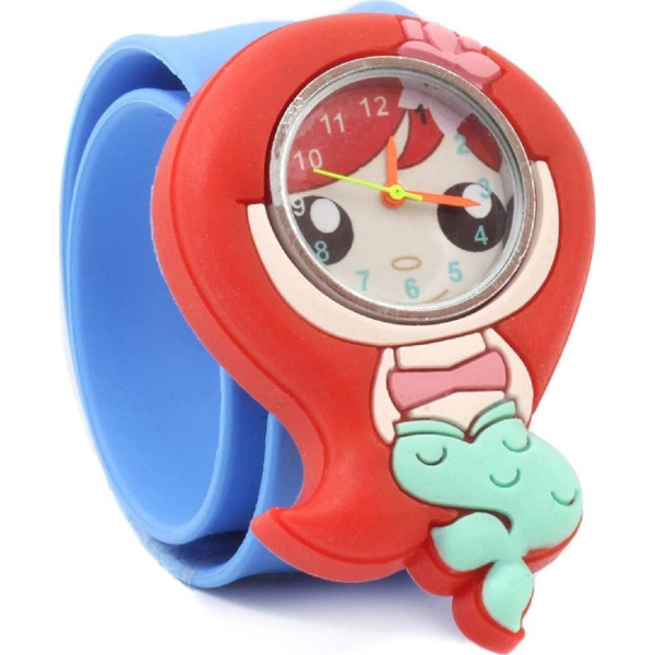 Wacky Watches Παιδικό Ρολόι Χειρός Slap 3D Mermaid  (14482324)