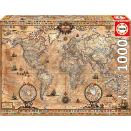 Educa Παζλ 1000 Antique World Map  (15159)