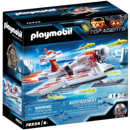 Playmobil Ice Jet Της Spy Team  (70234)