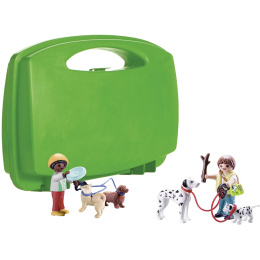 Playmobil Βαλιτσάκι Βόλτα Με Σκυλάκια  (70530)