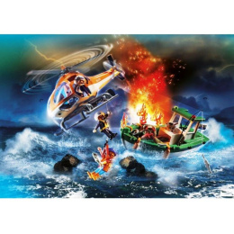 Playmobil Επιχείρηση Πυροσβεστικής Διάσωση Στη Θάλασσα  (70491)