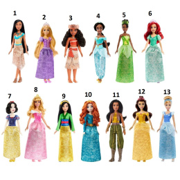 Disney Princess Βασικές Κούκλες 13 Σχέδια  (HLW02)