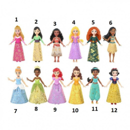 Disney Princess Mini Κούκλες 12 Σχέδια  (HPL55)