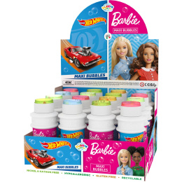 Σαπουνόφουσκες Maxi Barbie/Hot Wheels Bubbles  (113002010038)