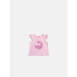 Joyce Mini σετ Σορτς Μπλούζα Skirt Unicorn Ροζ  (2311163-2)