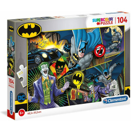 Παζλ 104 Super Color Clementoni Batman  (1210-25708)