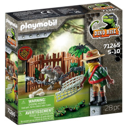 Playmobil Dino Rise Μωρό Σπινόσαυρος και Λαθροκυνηγός  (71265)