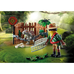 Playmobil Dino Rise Μωρό Σπινόσαυρος και Λαθροκυνηγός  (71265)