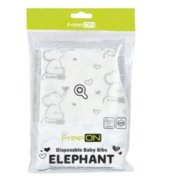 FreeOn Σαλιάρες Μιας Χρήσης Elephant  (44374)
