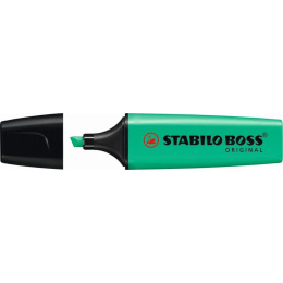 Stabilo Boss Original Μαρκαδόρος Υπογράμμισης 5mm Πράσινο Τιρκουάζ  (128070151)