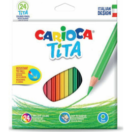 Carioca Ξυλομπογιές Tita 24 Χρώματα  (133427940)