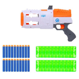 Fast Shots Cross Combat Elite With 20 Foams Darts And 2 Cartridges  (590080)