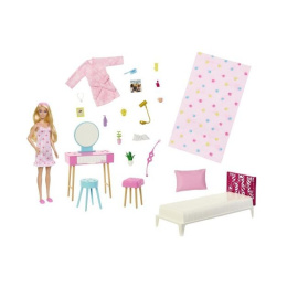 Barbie Υπνοδωμάτιο Με Κούκλα  (HPT55)