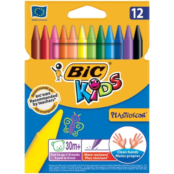 Bic Κηρομπογιες Kids Evolution 12 Χρωματα  (945764)