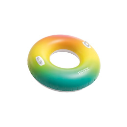 INTEX Σωσίβιο Rainbow Ombre Tube 122εκ Με Χειρολαβές  (58202EU)