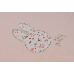 Miffy Προίκα Bunny Με Λουλούδια Σομόν  (8705/71)