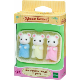 Sylvanian Families: Marshmallow Mouse Triplets  (5337)