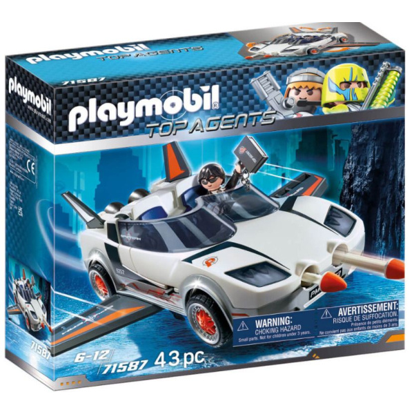 Playmobil Κατασκοπευτικό Όχημα του Πράκτορα Π  (71587)