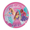 Party Πιάτα Μεγάλα Decorata Barbie Fantasy 23εκ 8τεμ  (94566)
