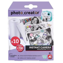 Φωτογραφικό Χαρτί Photo Creator Instant Camera 10 Ρολά  (1863-70605)