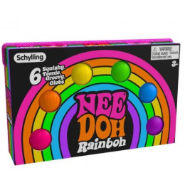 Μπάλα Nee Doh Rainbow Σετ Δώρου 6τεμ  (15751794)