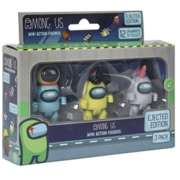 P.M.I. Among Us Mini Action Figures - Ejected Edition 3 Pack  (084240)