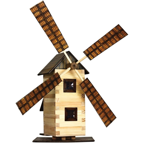 Ξυλινη Κατασκευη Wooden Windmill 137 Τμχ  (W15)