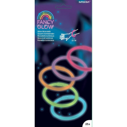 Party Βραχιολακι Fancy Glow 5 Χρωματα 25 τμχ  (M9902326)