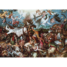 Παζλ 1000 Clementoni Museum Μπρίγκελ: Η Πτώση Των Επαναστατημένων Αγγέλων  (1260-39662)