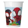Party Ποτήρια Πλαστικά Spidey And His Amazing Friends 8 τεμ 200ml  (95715)