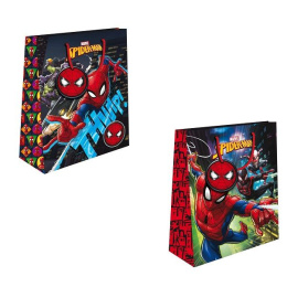 Σακούλα Δώρου Χάρτινη Spiderman 26x12x32 εκ.-2 σχέδια  (000508256)