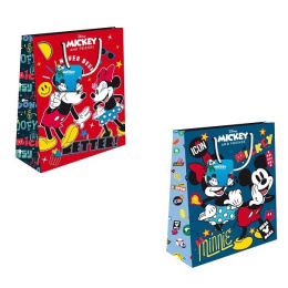 Σακούλα Δώρου Χάρτινη Mickey/Minnie 33x12x45 εκ.-2 σχέδια  (000563953)