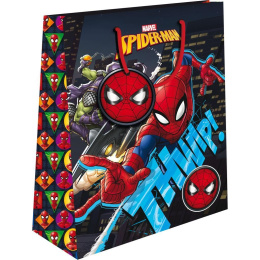 Σακούλα Δώρου Χάρτινη Spiderman 33x12x45 εκ.-2 σχέδια  (000508258)