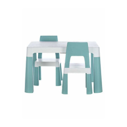 Freeon Tραπέζι Με 2 Καρέκλες Και 2 Συρτάρια Μέντα  (46637)