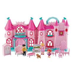 Κάστρο Playhouse Με Έπιπλα, Κούκλες και Αξεσουάρ  (MKM021640)