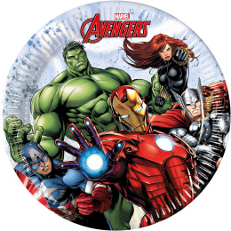 Party Πιάτα Μεσσαία Decorata Avengers Infinity Stones 20 εκ.  (94055)