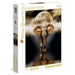 Παζλ 1000 Κομματιων Clementoni High Quality Ελεφαντας  (1220-39416)