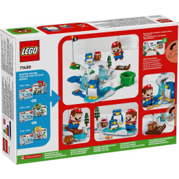 LEGO Super Mario Πίστα Επέκτασης Περιπέτεια Στο Χιόνι Με Την Οικογένεια Penguin  (71430)