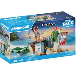 Playmobil Starter Pack Πειρατής Με Αλιγάτορα  (71473)