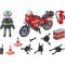 Playmobil Πυροσβέστης Με Μοτοσικλέτα  (71466)