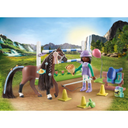 Playmobil Εκπαίδευση Αλόγου Με την Zoe και τον Blaze  (71355)