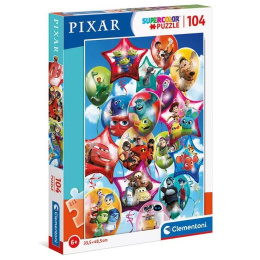 Παζλ 104 Super Color Pixar Party  (1210-25717)