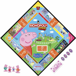 Λαμπάδα Επιτραπέζιο Monopoly Junior Peppa Pig  (F1656)