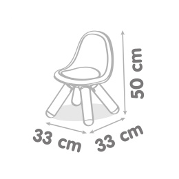 Smoby Καρέκλα Kid Chair Μπλε  (880116)