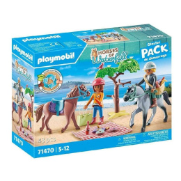 Playmobil Starter Pack Βόλτα στην Παραλία με την Amelia και τον Ben  (71470)