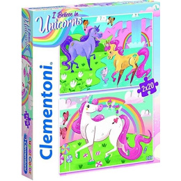 Clementoni Supercolor Παζλ 2Χ20 I Believe In Unicorns  (1200-24754)