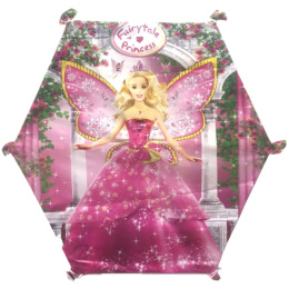 Χαρταετός Σούπερ 1Μ Πλαστικός Με Χάρτινη Χρωματιστή Ουρά Fairytale Princess  (100-7)