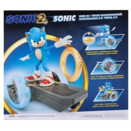 Sonic The Hedgehog 2 Sonic Speed RC Τηλεκατευθυνόμενο με 15Cm Sonic Φιγούρα  (JPA40924)
